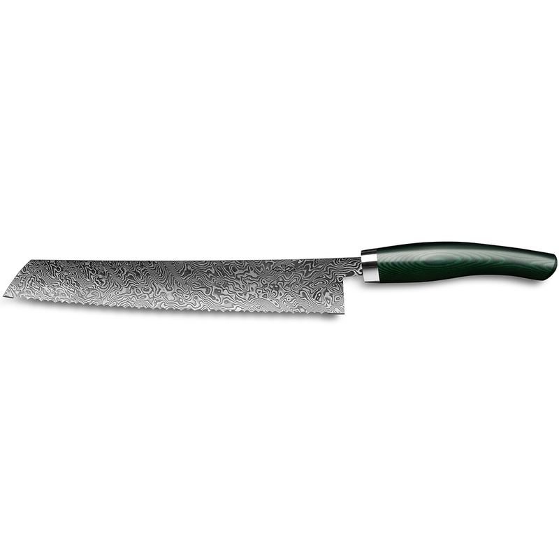 Nesmuk Exklusiv Couteau à pain 270 Micara Green