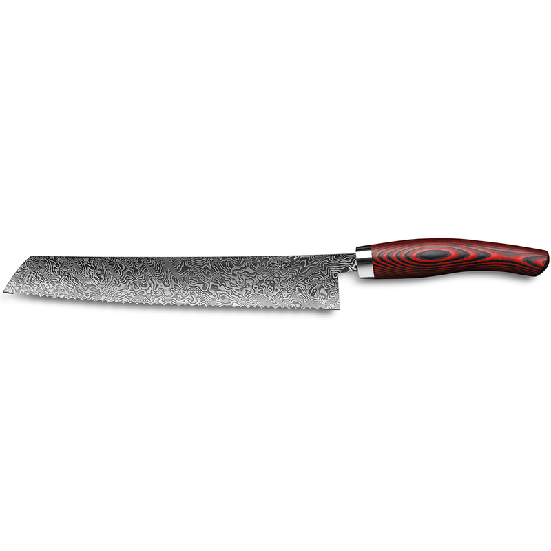 Nesmuk Exklusiv Couteau à pain 270 Micara Red