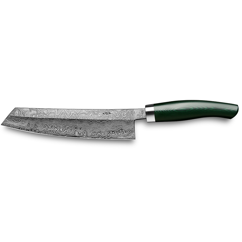 Nesmuk Exklusiv Couteau de cuisine C100 Micarta Green